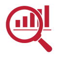 Business analytics symbol